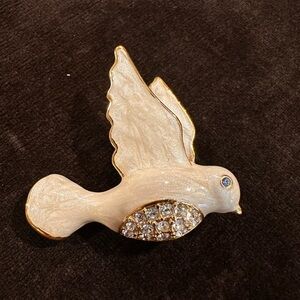 Vintage Dove Brooch